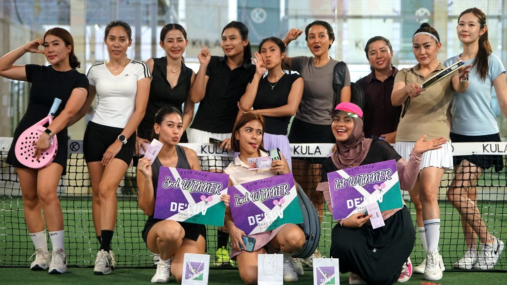 De'Luv Padel – Komunitas Padel yang Seru, Kompak, dan Stylish Abis!