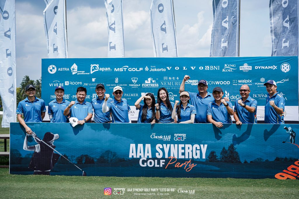 Main Golf, Cari Koneksi, dan Have Fun: AAA Synergy Golf Party 2026 Pelaku Industri Tumplek Blek disini.