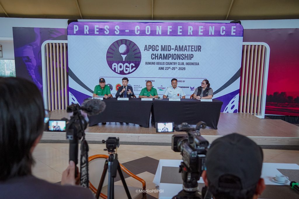 Indonesia Kebagian Jadi Tuan Rumah APGC Mid-Amateur Championship 2026, Pegolf Asia-Pasifik Bakal Merapat ke Gunung Geulis!