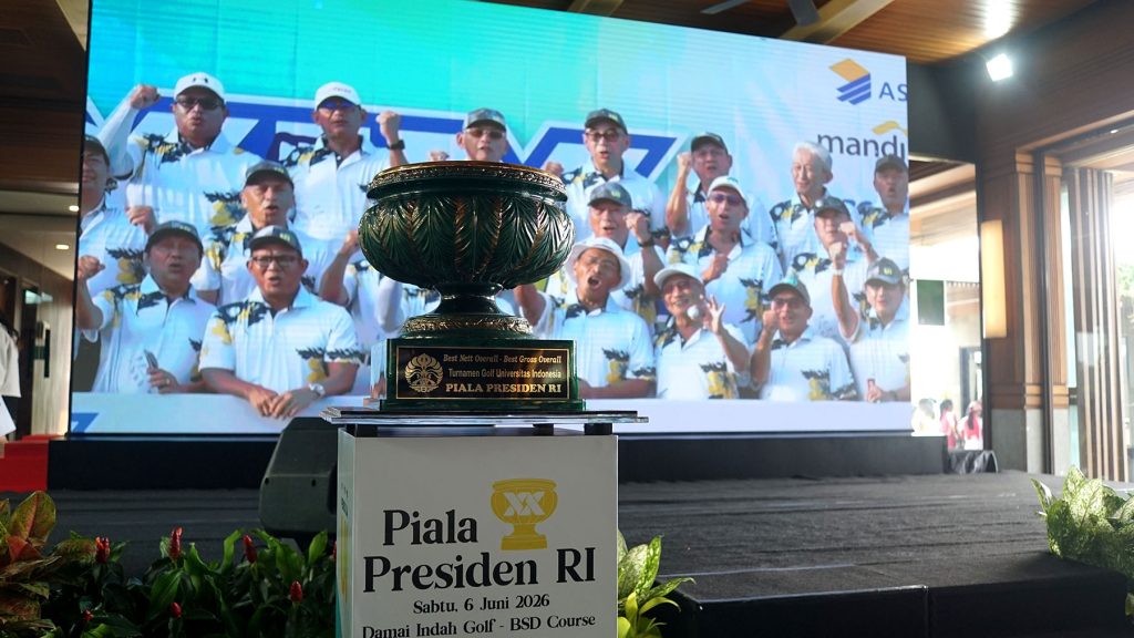 Piala Presiden RI XX: Saat Golf, Networking, dan Aksi Sosial Bertemu di Satu Fairway
